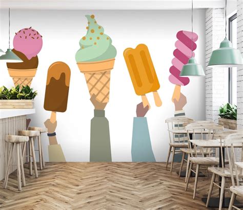 3d Chocolate Ice Cream 113 Aj Wallpaper Walls Ice Cream Ice Cream
