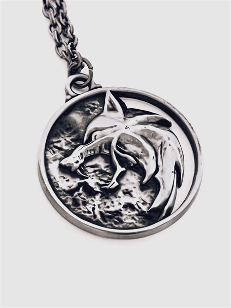 The Witcher Medallion Necklace Netflix Shop