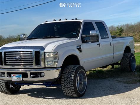 Wheel Offset 2010 Ford F 350 Super Duty Hella Stance 5 Leveling Kit