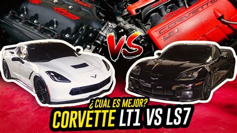 Corvette C6 Vs C7 ¿cuál Es El Mejor Ls7 70l Vs Lt1 62l Comparativa