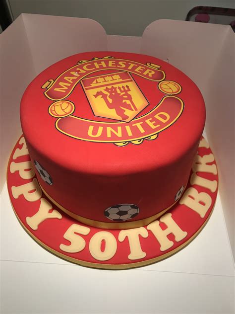 Manchester United Cake Cake Manchester United Cake Desserts