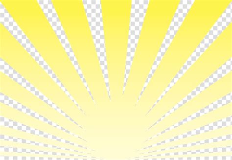 Yellow Sun Rays Sunlight Ray Sun Rays Transparent Background Png