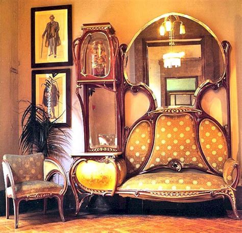 Best And Beautiful Antique Art Nouveau Furnitures 50 Best Inspiring