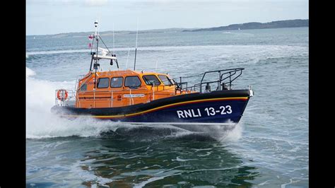 Girvan Lifeboat Launches To Person In The Water Rnli