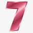 Number 7  Color Pink Free Transparent Clipart ClipartKey