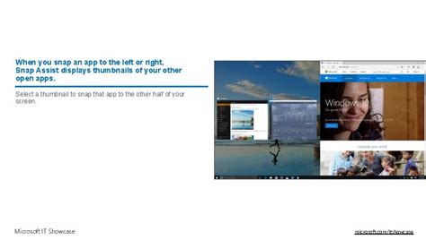 Getting To Know Windows 10 Microsoft It Showcase