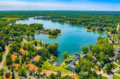 Lake Bella Vista Near Rockford Michigan Lakes Of Michigan Dan J Zeeff