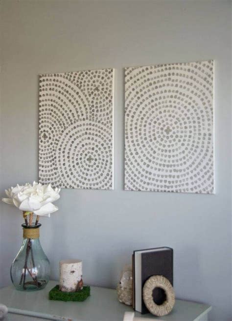 33 Diy Living Room Wall Décor Youll Want At Your Place Diy Canvas