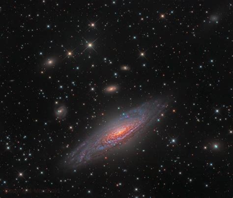 Ngc 7331 Galaxy Group The Deer Lick Galaxy Kevin Morefield Astrobin
