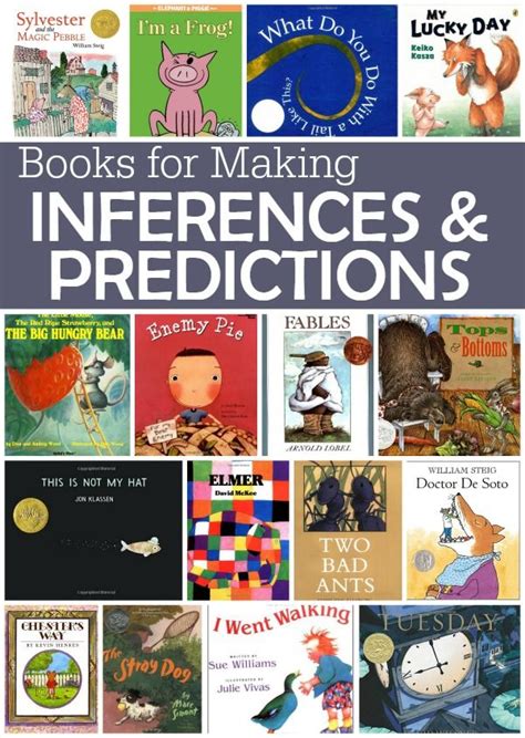 Books For Making Inferences And Predictions Teaching Comprehension