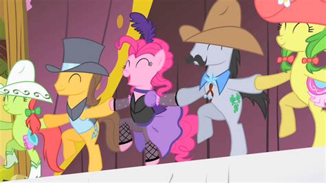 Image Pinkie Pie And Appleloosa Ponies Cancan S1e21png My Little