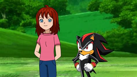 At Sonic Oc Penny And Shadow By Aquamimi123 On Deviantart
