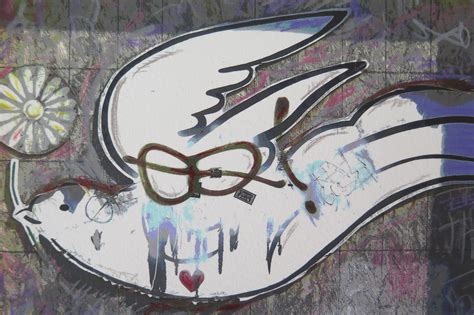 Bildende Kunst Graffiti-Kunst Frieden & Liebe | Etsy