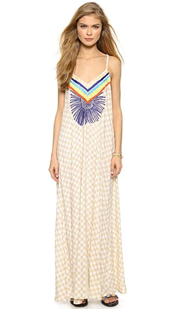 Mara Hoffman Embroidered Maxi Dress SHOPBOP