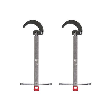 Milwaukee 25 In Basin Wrench 2 Pack 48 22 7002 48 22 7002 The