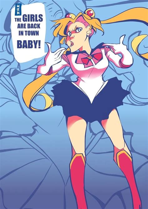 The Girls Are Back In Town Baby Sailor Moon Know Your Meme