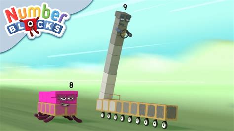Numberblocks Rally Race Learn To Count Youtube
