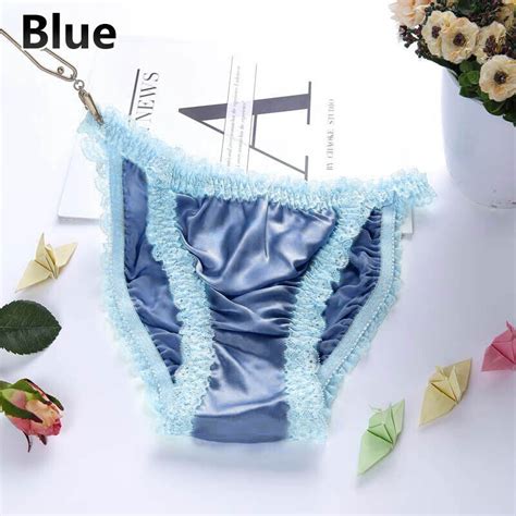 womens silk panties lingerie silk satin underwear briefs knickers g string m 2xl ebay
