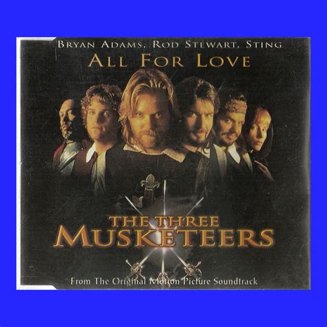 Soundtrack And Theatre Music Cd The Three Musketeers All For Love
