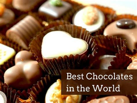 10 Destinations With The Best Chocolate And The Best Chocolate In The World