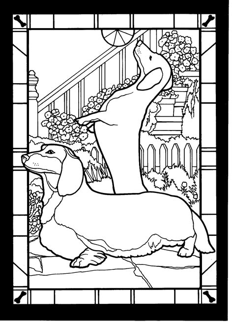 Use these images to quickly print coloring pages. The Dachshund is a short-legged, long-bodied, hound. The ...