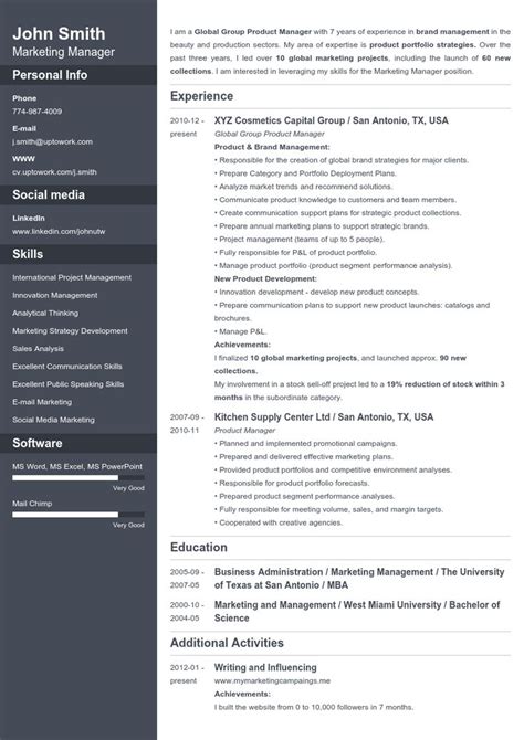 20 Professional Resume Templates Create Your Resume In 5 Min