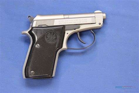 Beretta 21a Bobcat Inox Stainless 22 Lr For Sale