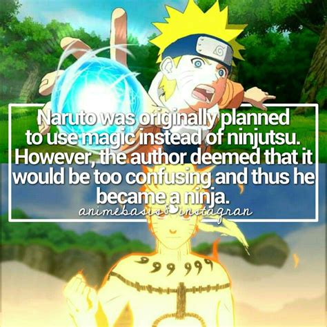 Did You Know Anime Fact Manga Fact Naruto Shippuden Fact Naruto