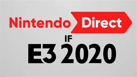 Stick around after the nintendo direct presentation for roughly 3 hours of deep dives into select games with those who know them best, as nintendo of america's treehouse staff and guests stream live gameplay and commentary. Nintendo Direct IF E3 2020 - YouTube