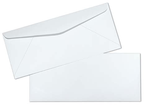 10 24lb White Wove Regular Commercial Envelopes Paoli Envelope