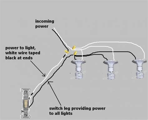 Wiring Two Lights In Series How To Wire A 3 Way Switch Wiring Diagram