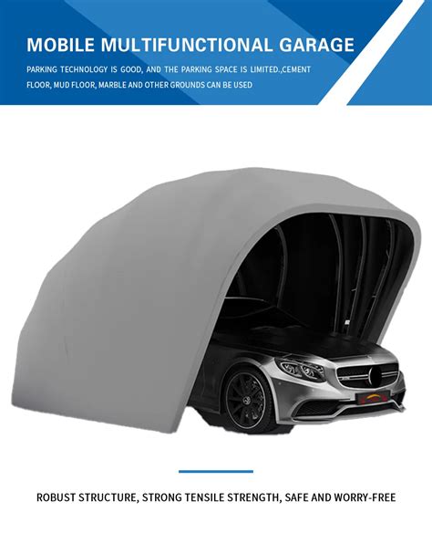 Onesimus Manual Retractable Folding Car Garageportable Car Garage