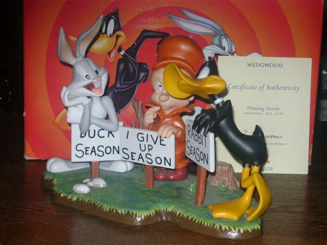 Wedgwood Looney Tunes Hunting Season Ltd Ed Bnib Rare On Ebid United