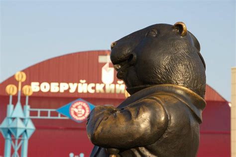 Скульптура «Бобёр» - Бобруйск