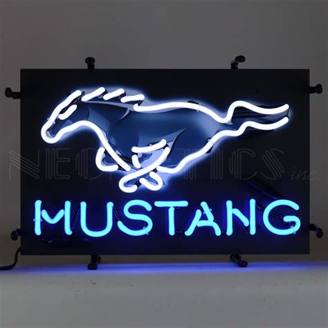 Neonetics Ford Officially Licensed Product Mustang Junior Neon Sign