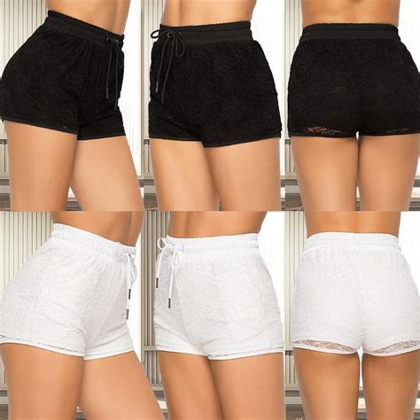 2020 Women Skinny Booty Shorts Causal Cotton Sexy Home