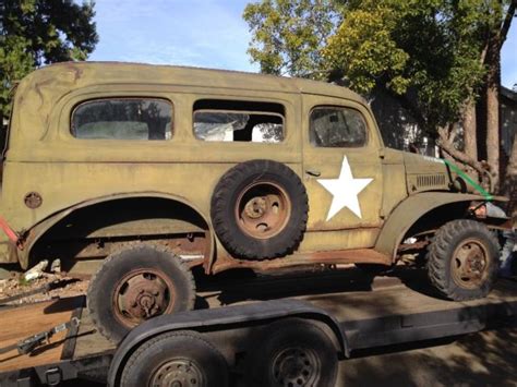 1941 Dodge Power Wagon Carryall Wc 53 For Sale