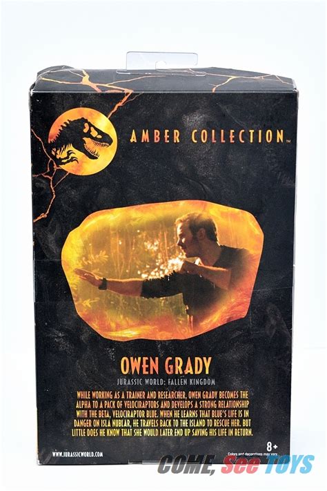 Come See Toys Jurassic World Amber Collection Owen Grady