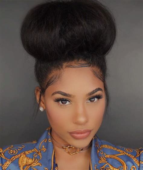 5 Simple Steps To Perfecting The Messy Curly Bun For Black Hair Get