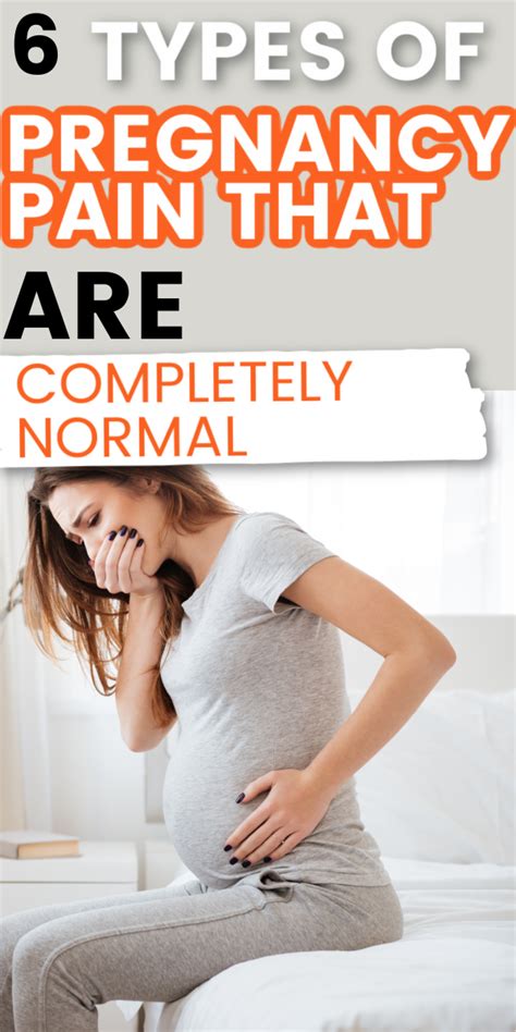 You Will Likely Experience Some Or All Of These 6 Pregnancy Pains At