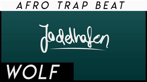 Jdlhfn Wolf Afrotrap Rap Beat Youtube Music