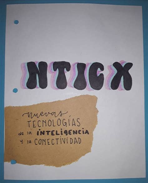 Portadacarátula De Nticx Nuevas Tecnologias De La Inteligencia Y La