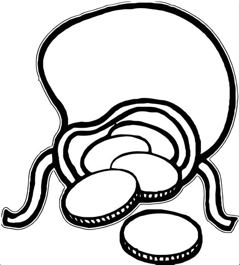 Some tips for printing these coloring pages: Money Coloring Page 55 | Wecoloringpage.com