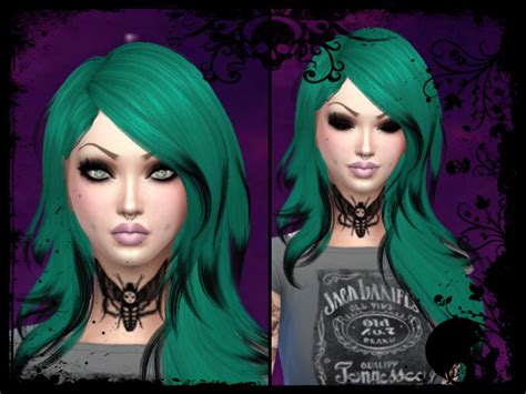 Sims 4 Emo Hair Cc Sims 3 Downloads Scene Hair