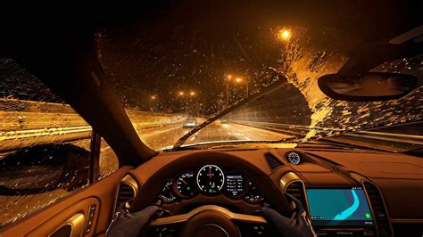 Night Driving In Rain Assetto Corsa Youtube