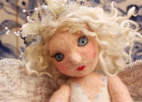 Needle Felted Fairy Doll By Laura Lee Burch Fairy Dolls Needle