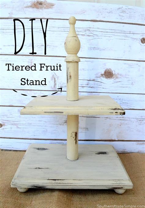 How I Embrace Happiness And Wellness Daily Diy Tiered Fruit Stand