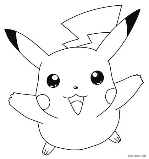 Printable Pikachu Coloring Pages For Kids Cool2bkids Pokemon