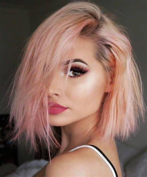 17 Dusty Rose Pink Hairstyles Thatll Rule In 2022 Hairstylecamp