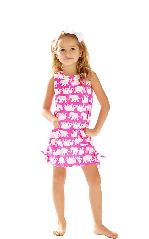 Girls Little Lilly Classic Shift Dress Lilly Pulitzer Mode Ados Mode